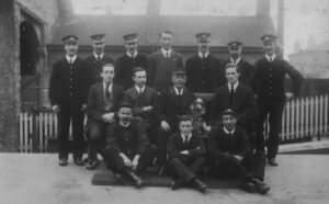 Blandford Station staff in 1923
